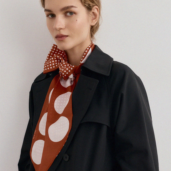 The LOLA Silk Scarf caldera