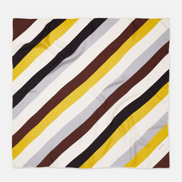 DIAGONAL Silk Scarf 90