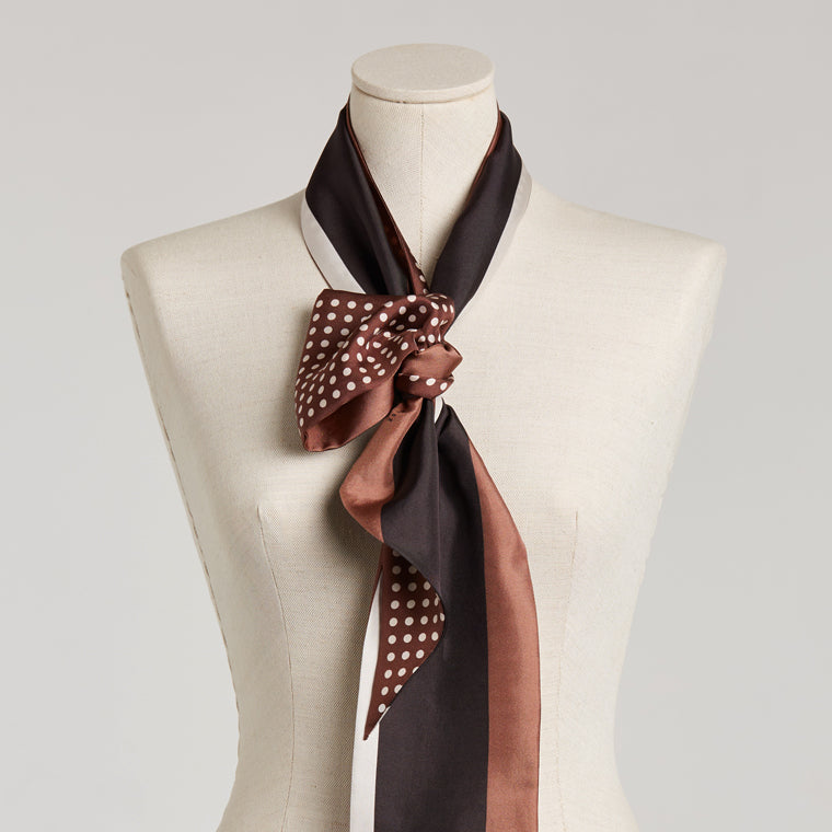 Veronica Scarf chocolate